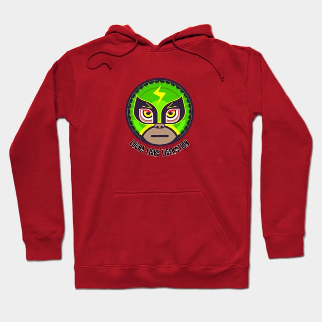 Lucha Libre Liberation Hoodie by Rabassa